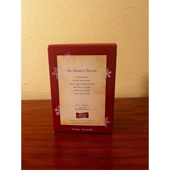 Angel Ornament Christmas Vintage Hallmark Keepsake An Angels Touch Holiday New - Picture 3 of 4